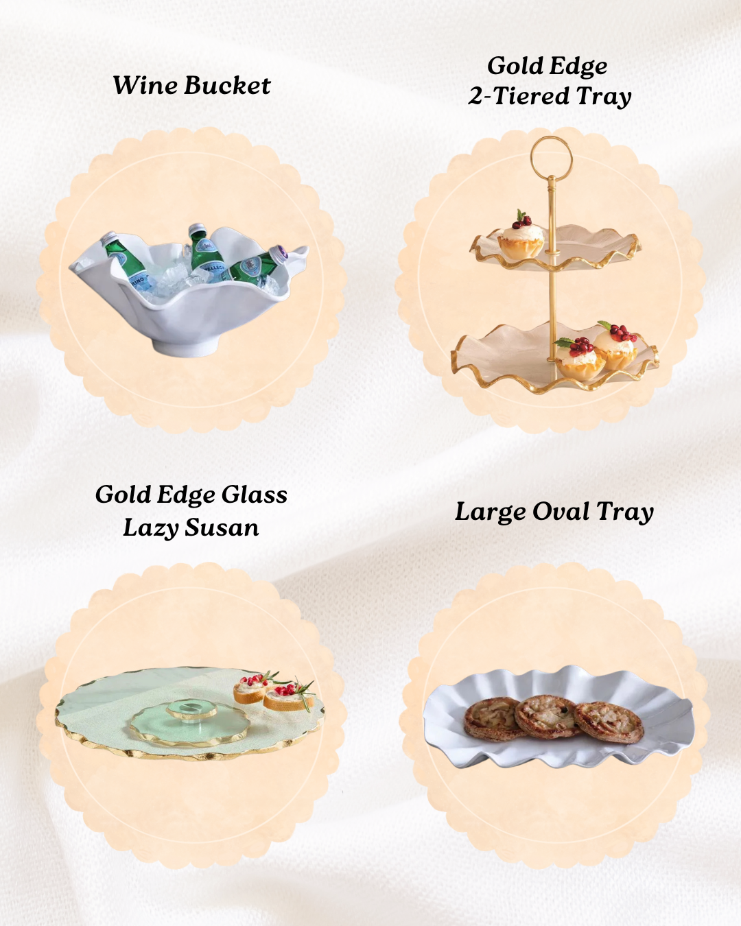 Servingware Pieces at AFD - great for the holidays!