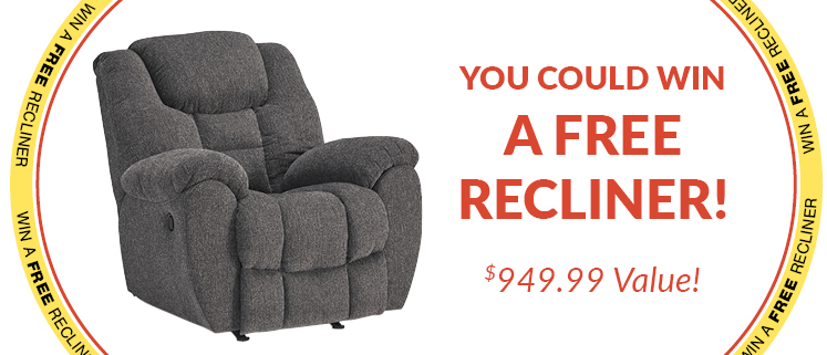 You could win a free recliner