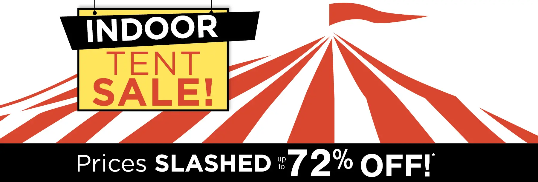 Prices slashed up to 72 percent off