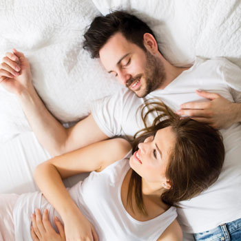 Couple Sleeping Better