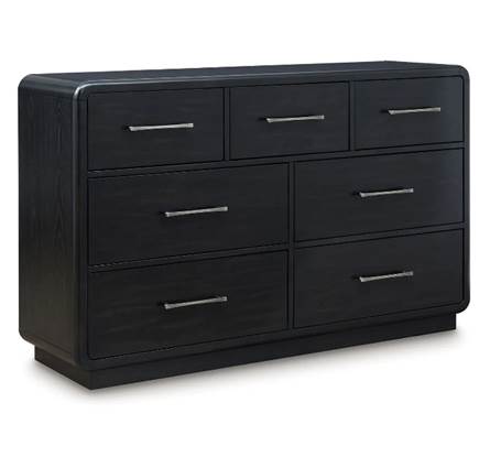 A black dresser with silver handles

AI-generated content may be incorrect.