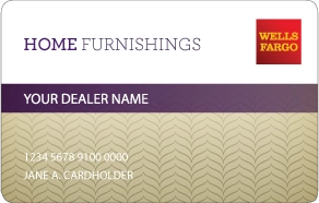 Wells Fargo Home Furnishings credit card